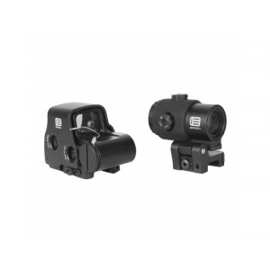 Прицел коллиматорный EOTech 558 Red Green Point + MAGNIFIER G43 - 3X (Black) [A.C.M.]